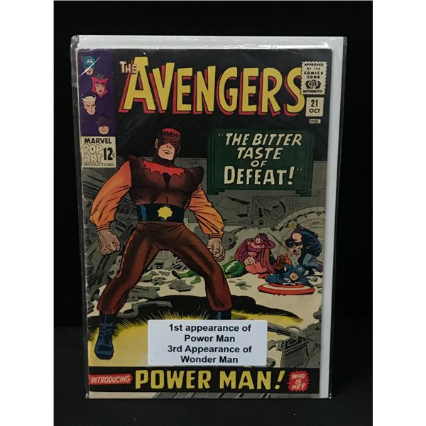 THE AVENGERS #21 1ST APP OF POWER MAN - MARVEL COMICS