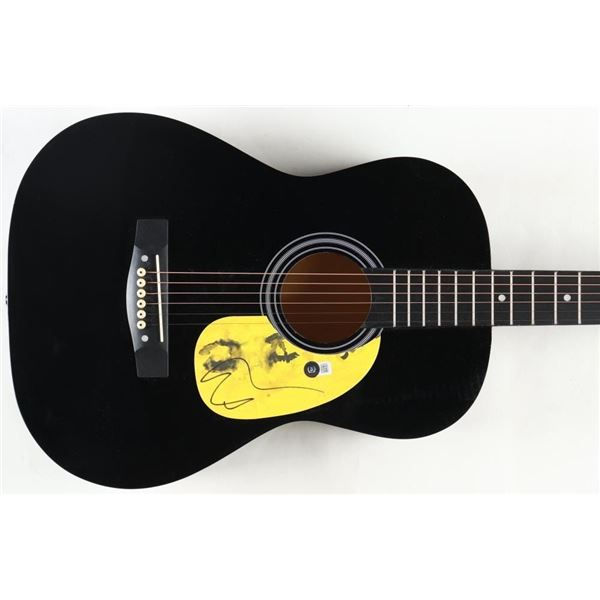 ED SHEERAN SIGNED ACOUSTIC GUITAR - BECKETT COA
