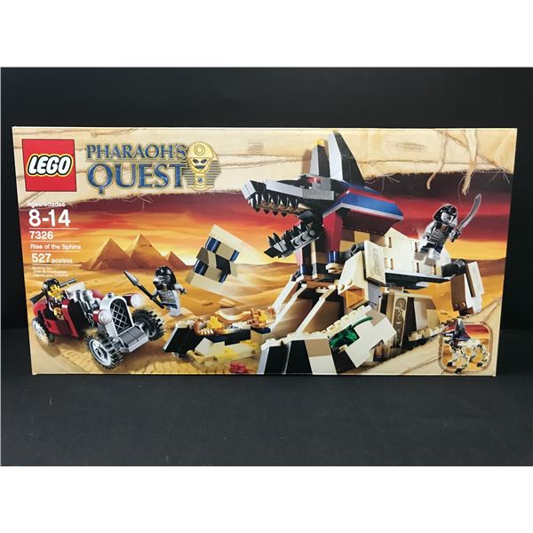SEALED LEGO PHAROAH'S QUEST 7326 RISE OF THE SPHINX IN ORIGINAL PACKAGING