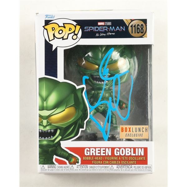 WILLEM DAFOE SIGNED GREEN GOBLIN FUNKO POP - PSA COA