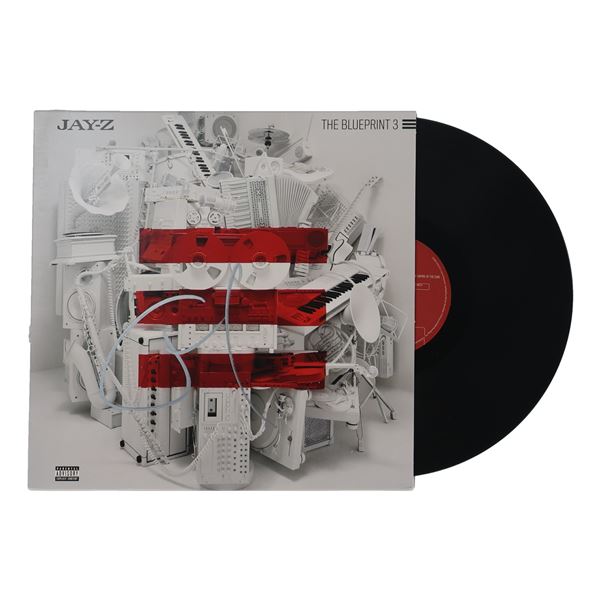 JAY-Z SIGNED CD SLEEVE - BECKETT LOA