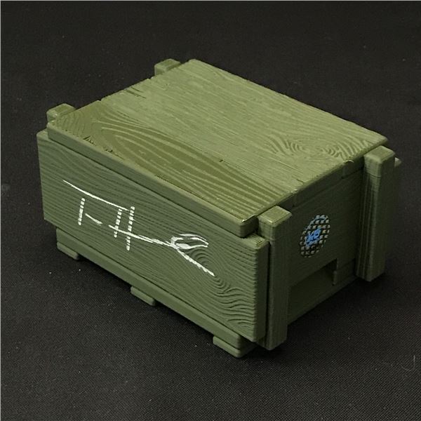 TOM HANKS SIGNED SAVING PRIVATE RYAN PILL BOX PROP (KB COA)