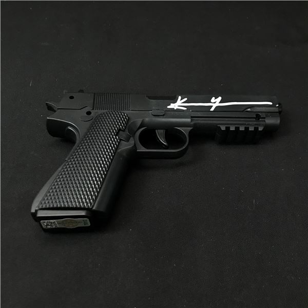 KEANU REEVES SIGNED JOHN WICK PROP GUN (HOLLYWOOD COA)