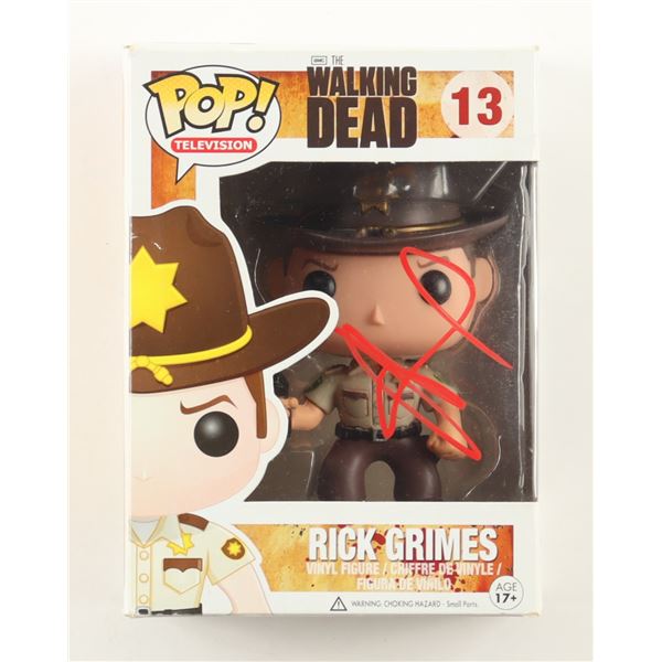 ANDREW LINCOLN SIGNED RICK GRIMES WALKING DEAD FUNKO POP - BECKETT COA