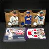Image 1 : LOT OF 5 BASEBALL PATCH TRADING CARDS