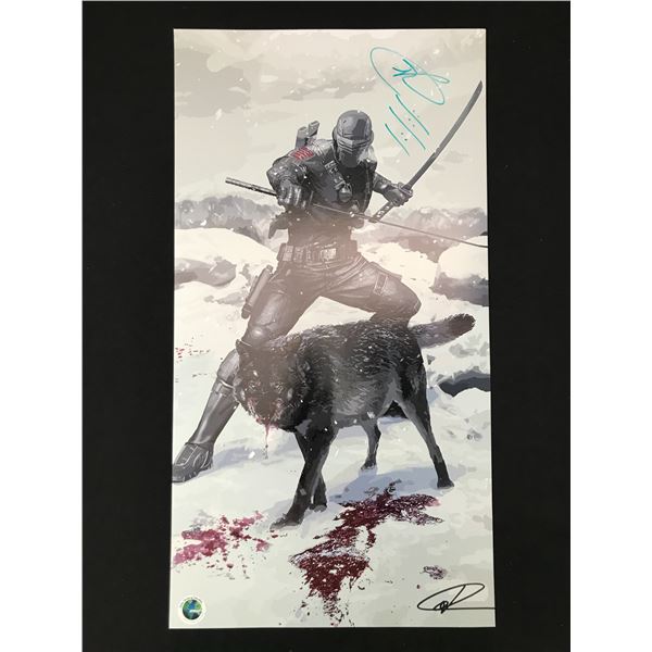RAY PARK SIGNED SNAKE EYES 11 X 18 PICTURE - WWOC COA