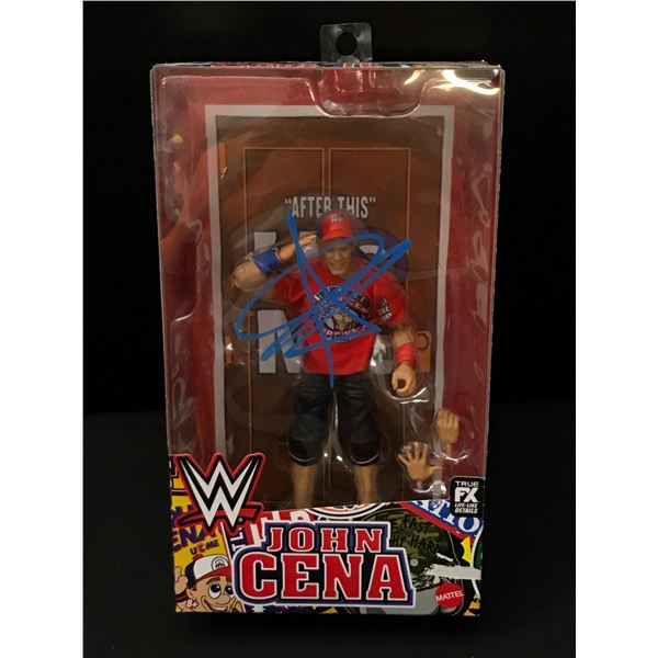 JOHN CENA SIGNED ACTION FIGURE - WWOC COA