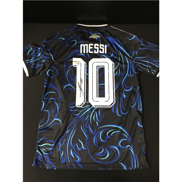 LIONEL MESSI SIGNED ARGENTINA SOCCER JERSEY - BECKETT COA