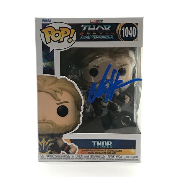 CHRIS HEMSWORTH SIGNED THOR FUNKO POP - HOLLYWOOD COA