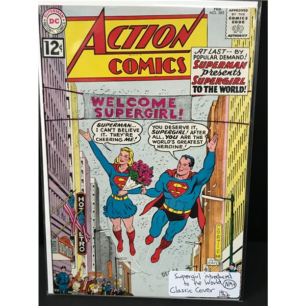 ACTION COMICS #285 SUPERGIRL INTRODUCED TO THE WORLD (1962) - DC COMICS
