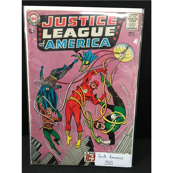 JUSTICE LEAGUE OF AMERICA #27 2ND APP AMAZO (1964) - DC COMICS