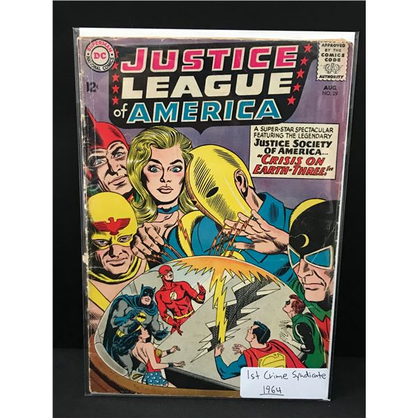 JUSTICE LEAGUE OF AMERICA #29 1ST CRIME SYNDICATE (1964) - DC COMICS
