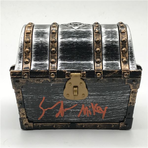 SEAN ASTIN SIGNED GOONIES TREASURE CHEST - WWOC COA