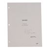 Image 1 : O.J SIMPSON SIGNED SCRIPT COVER - PSA COA