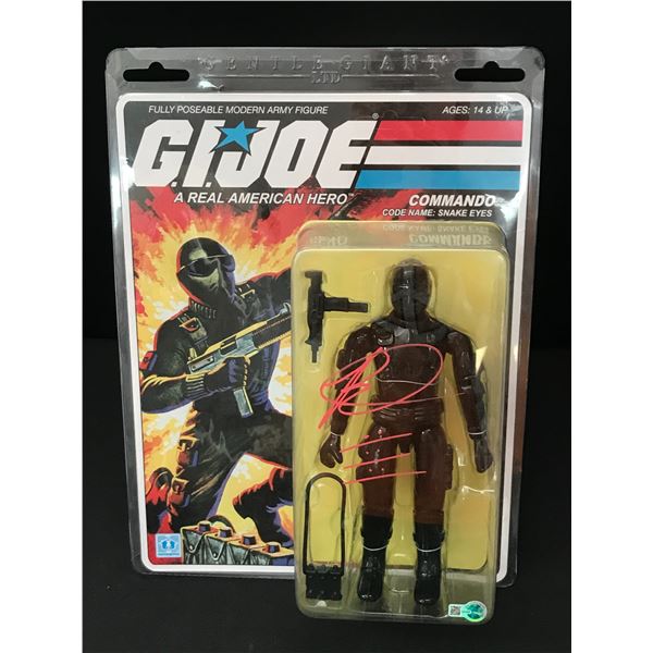 RAY PARK SIGNED SNAKE EYES G.I.JOE ACTION FIGURE - WWOC COA