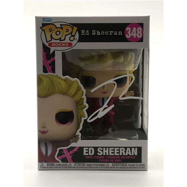ED SHEERAN SIGNED FUNKO POP - HOLLYWOOD COA
