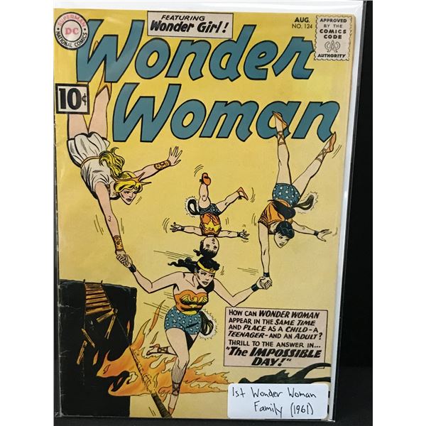 WONDER WOMAN #124 1ST WONDER WOMAN FAMILY - DC COMICS