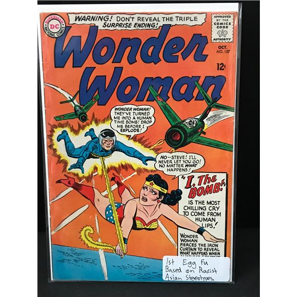 WONDER WOMAN #157 1ST EGG FU - DC COMICS