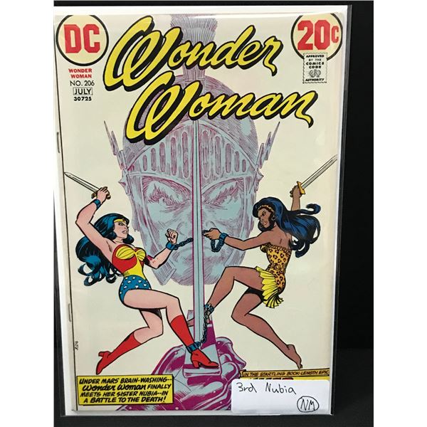WONDER WOMAN #206 3RD NUBIA - DC COMICS