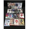 Image 1 : LOT OF 17 FOOTBALL TRADING CARDS