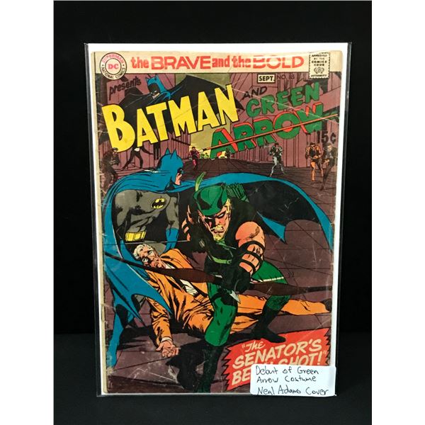 BRAVE AND THE BOLD #85 DEBUT OF GREEN ARROW COSTUME - DC COMICS