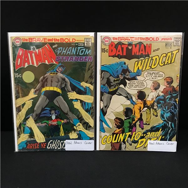 LOT OF 2 BRAVE AND THE BOLD COMICS #88 - #89 - DC COMICS