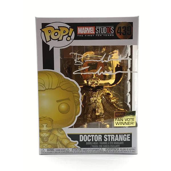 BENEDICT CUMBERBATCH SIGNED DOCTOR STRANGE FUNKO POP - KB COA