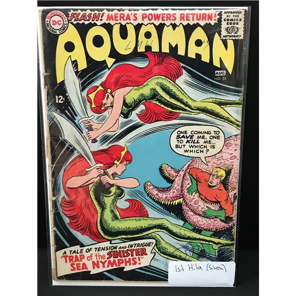 AQUAMAN #22 1ST SIREN - DC COMICS