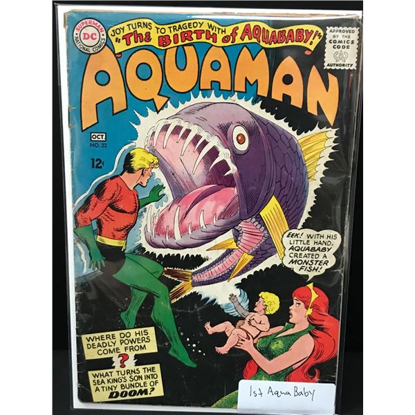 AQUAMAN #23 1ST AQUA BABY - DC COMICS