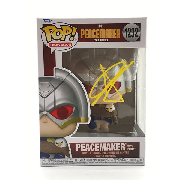 JOHN CENA SIGNED PEACEMAKER FUNKO POP - WWOC COA