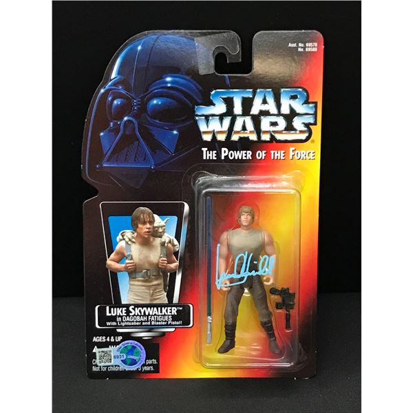 MARK HAMILL SIGNED STAR WARS ACTION FIGURE - WWOC COA