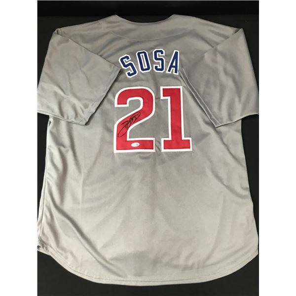 SAMMY SOSA SIGNED CHICAGO JERSEY - JSA COA