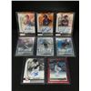 Image 1 : LOT OF 8 SIGNED BASEBALL TRADING CARDS
