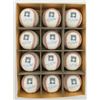 Image 1 : BULK RESELLER LOT OF 12 FRANK THOMAS SIGNED BASEBALL (BECKETT COA)
