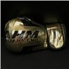Image 1 : MIKE TYSON SIGNED GOLD BOXING GLOVE (WWOC COA)