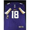 Image 3 : JUSTIN JEFFERSON SIGNED MINNESOTA VIKINGS CUSTOM JERSEY - ELITE COA