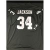 Image 1 : BO JACKSON SIGNED RAIDERS CUSTOM JERSEY - ELITE COA