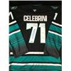 Image 1 : MACKLIN CELEBRINI SIGNED SAN JOSE SHARKS CUSTOM HOCKEY JERSEY - ELITE COA