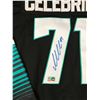 Image 2 : MACKLIN CELEBRINI SIGNED SAN JOSE SHARKS CUSTOM HOCKEY JERSEY - ELITE COA