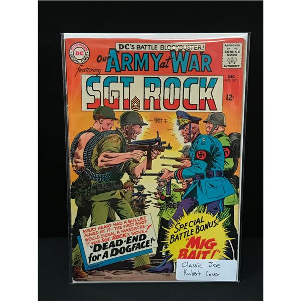 ARMY AT WAR SGT ROCK COMIC #161 - DC COMICS