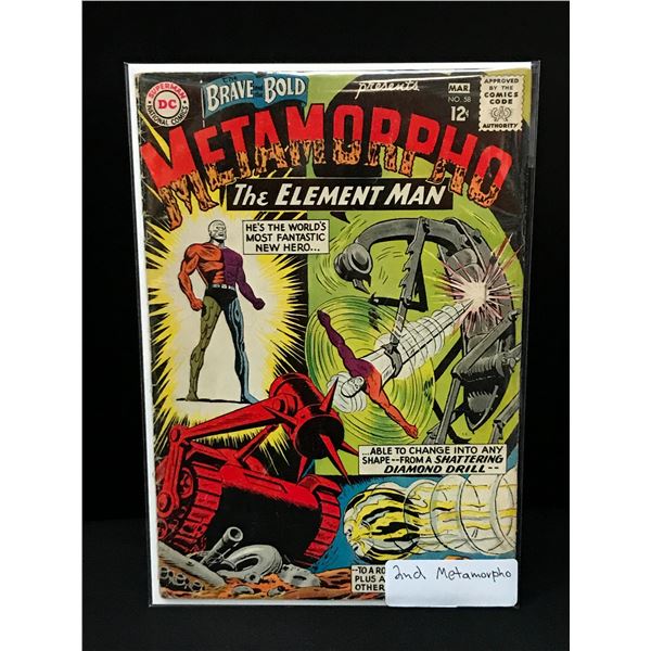 BRAVE AND THE BOLD #58 2ND METAMORPHO - DC COMICS