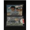 Image 1 : LOT OF 2 SIGNED BASEBALL TRADING CARDS