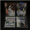 Image 1 : LOT OF 4 SIGNED BASEBALL TRADING CARDS