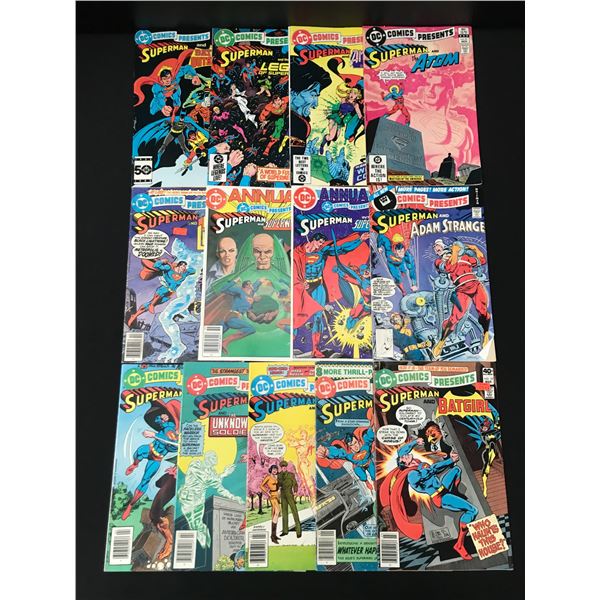 LOT OF 13 DC COMICS PRESENTS COMICS - DC COMICS