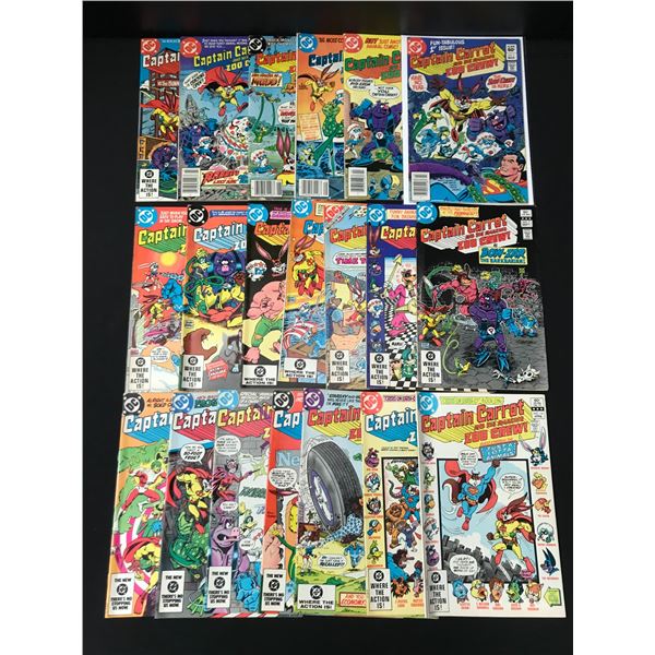 LOT OF CAPTAIN CARROT AND THE AMAZING ZOO CREW COMICS INCLUDING #1 - DC COMICS