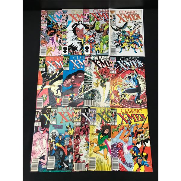 LOT OF 13 CLASSIC XMEN COMICS INCLUDING #1 - MARVEL COMICS