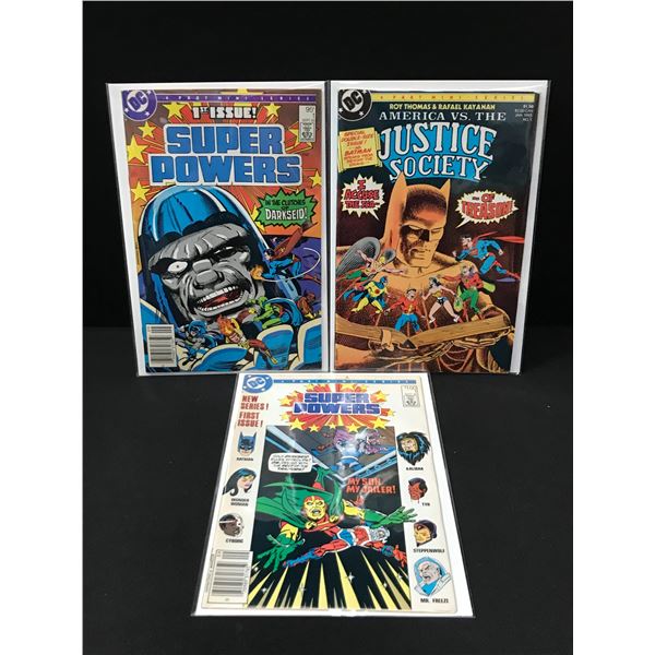 LOT OF 3 #1 COMICS DIFFERENT TITLE - DC COMICS