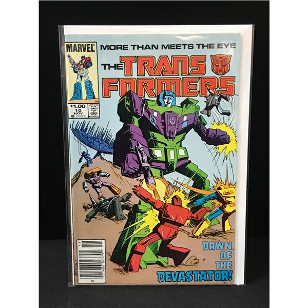 TRANSFORMERS #10 - MARVEL COMICS