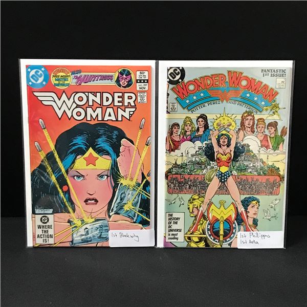 LOT OF 2 WONDER COMICS INCLUDING #1 BOTH WITH 1ST APPS - DC COMICS