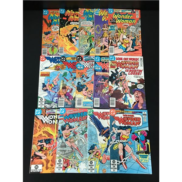 LOT OF 14 WONDER WOMAN COMICS - DC COMICS